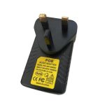 Wi-Tek PoE Adapter Adaptador PoE con 2 puertos de 10/100 Mbps