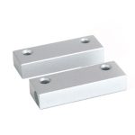 Queen Alarm QAR-204 Contacto magnético de media potencia lateral, en aluminio