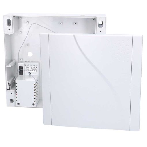 Ebs QAR-365N Caja de plástico con accesorios y transformador para montar el comunicador
