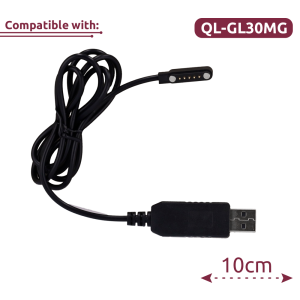 Queclink QL-GL30MG-UC Cable de datos magnético Compatible con QL-GL30MG Longitud 102cm