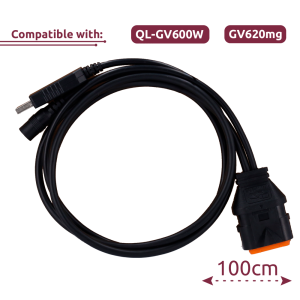 Queclink QL-GV600W-UK Cable de configuración Compatible con QL-GV600W & GV620mg Longitud