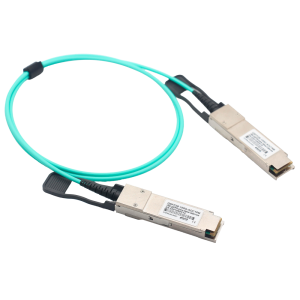Marca Blanca QSFP28-100G-AOC-10M Cable de conexión directa QSFP28 activo - Tasa de velocidad de datos de hasta 100Gbps -