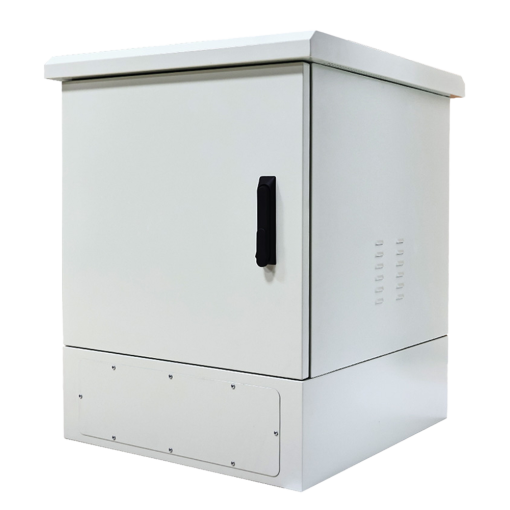 Marca Blanca RACK-9U-650-500KG-OUTDOOR Rack de suelo industrial para exterior – Capacidad de 9U para estándares de 19 pulgadas –