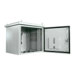 Marca Blanca RACK-9U-OUTDOOR Armario rack para cualquier equipo de red - Capacidad para instalar dispositivos de hasta 9U -