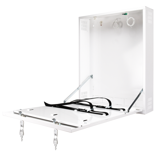 Oem RACK-DVRBOX-MVERTICAL Caja de seguridad – Especial para instalación en pared – Formato vertical – 2 llaves y