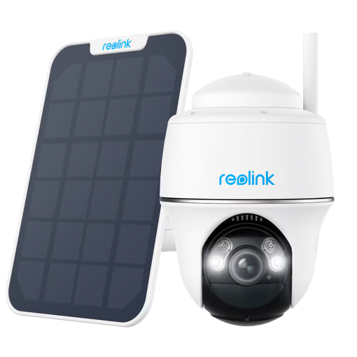 Reolink RL-ARGUS-B430-SOLARKIT-W Camara WiFi a Batería con Panel Solar 5MP (2880 x 1616)