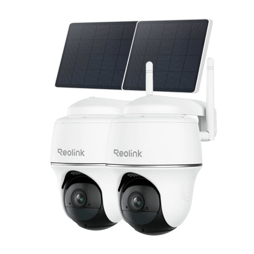 Reolink RL-KIT-B420SP-LITE-2 Camara WiFi a Batería (2 Pack) 3MP (2304 x 1296) Panel Solar
