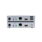Airspace SAM-4522 Extensor KVM de vídeo 4K, audio y datos sobre cable de red CAT5E/6