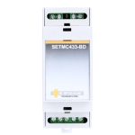 Cdvi SETMC433BD - Transmisor para montaje en carril DIN - 4 canales de transmisión - Canales activados por