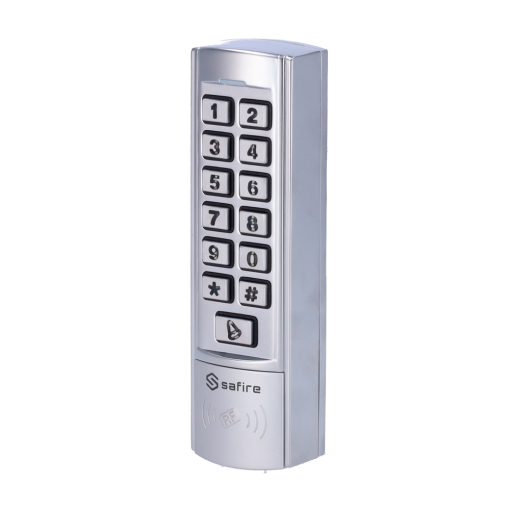 Safire SF-AC106 Control de acceso autónomo Acceso por tarjeta EM y PIN Salida de relé