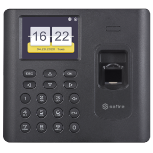 Safire SF-AC3012KEMD-IPW-B Control de presencia Huellas, tarjeta EM y PIN 3.000 usuarios