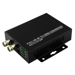 Safire SF-BNC4K-HDMI Convertidor BNC a HDMI - 1 entrada BNC - 1 salida HDMI 1080p - 1 salida BNC (loop con BNC in)