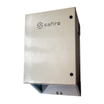 Safire SF-BOX08220-BMS-IP55 Armario de poliéster carga rápida para farola - Diferencial, magnetotérmico y SPD -