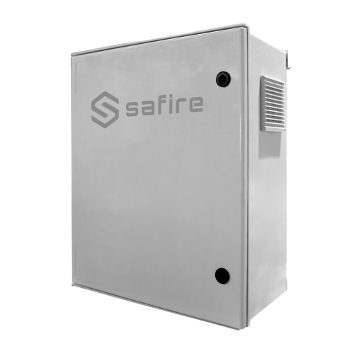 Safire SF-BOX08ECO-IP55 Armario de poliéster SMC – Diferencial, magnetotérmico y SPD – Dimensiones exteriores