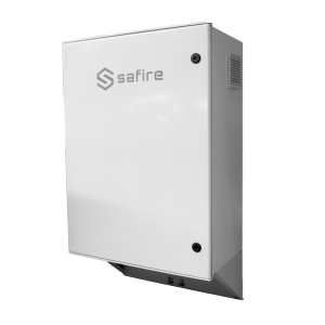 Safire SF-BOX08SOL-BMS-IP55 Armario de poliéster carga rápida Solar - Magnetotérmico y SPD - Dimensiones exteriores