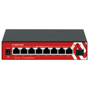 Safire SF-SW09-2AZXF Switch Multigagibit 2,5Gbps 8 puertos + 1 Uplink SFP 10G Velocidad