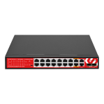 Safire SF-SW16FE2GE2MGSFP-2BT-240W Switch Hi-PoE 16 puertos FE PoE + 2 RJ45 uplink