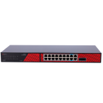 Safire SF-SW2016HIPOE-GF-240 Switch Hi-PoE 16 puertos GE PoE + 2 SFP + 2 RJ45 Velocidad