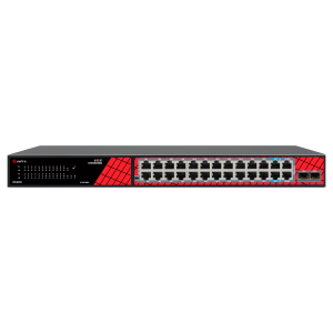 Safire SF-SW2824HIPOE-GMF-300 Switch Hi-PoE 24 puertos + 2.5GE SFP Uplink + 2 Uplink RJ45