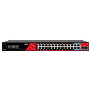 Safire SF-SW2824HIPOE-MF-300 Switch Hi-PoE 24 puertos PoE + 2 RJ45 Uplink + 2*MGESFP