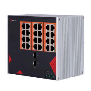 Safire SF-SWI2624HIPOE-GF-AC-390-DIN Switch Industrial Alimentación AC 90~264V 24 puertos