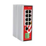 Safire SF-SWI8FE1FE-1BT-80W-DIN Industrial Hi-PoE DIN Switch 8 puertos FE PoE + 1 Uplink