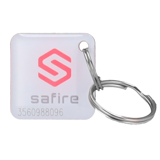 OEM SF-TAG-EM-EPOXY-SQ Llavero TAG de proximidad numerado ID por radiofrecuencia EM