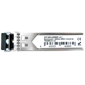 Marca Blanca SFP-850-005MMF-LC-I Módulo transceptor SFP estándar - Estándar Ethernet 1000Base-SX - Conector de tipo LC Duplex