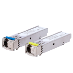 Marca Blanca SFP-TR1513-20SMF-LC Kit de módulos transceptores SFP estándar - Estándar de velocidad Ethernet 1000Base-LX -