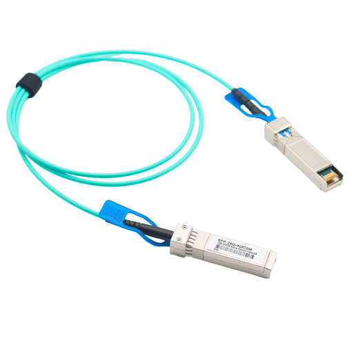 Marca Blanca SFP28-25G-AOC-5M Cable de conexión directa SFP28 activo – Tasa de velocidad de datos de hasta 25Gbps – Módulos