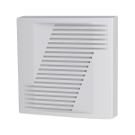 Cqr SO/ALTO/WH/G/S5 Sirena piezoeléctrica de bajo perfil para uso en interiores