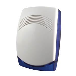 Cqr SO/PICCOLO/WB/G3/S5 Sirena piezoeléctrica de bajo perfil con lanzadestellos azul