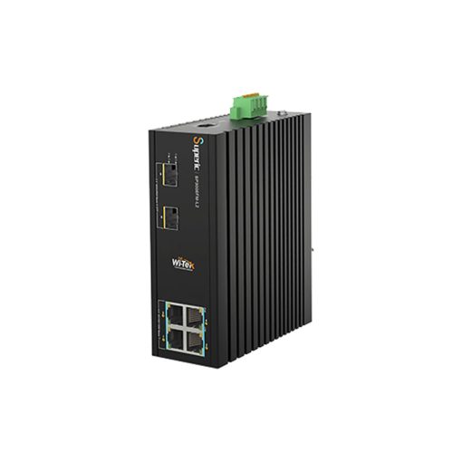 Wi-Tek SP3006FM-L2 V2 Switch PoE gestionable L2 Wi-Tek de gama industrial