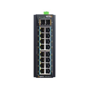 Wi-Tek SP3018FM-L2 Switch PoE gestionable L2 Wi-Tek de gama industrial