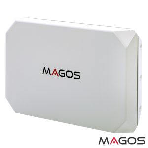 Magos Systems SR-150 Radar direccional alcance 150m, 120º de apertura H, elevación de 30º V, IP67, PoE, Banda ICM