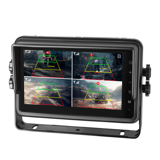 OEM STK-HD277 Pantalla táctil 7 pulgadas con grabador Soporta 4 canales AHD Detección