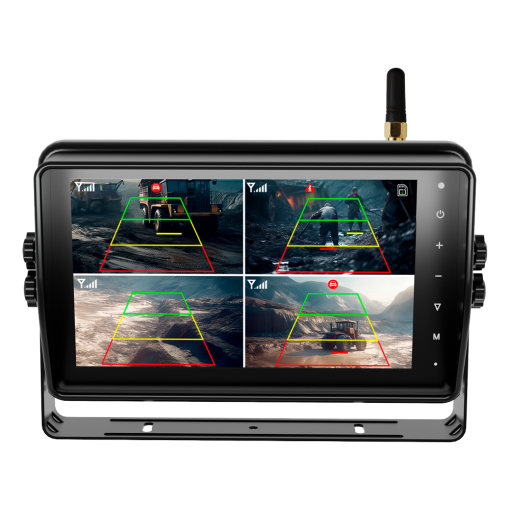 OEM STK-HDW297RS Monitor táctil con grabador integrado 10 pulgadas 4 Canales de grabación