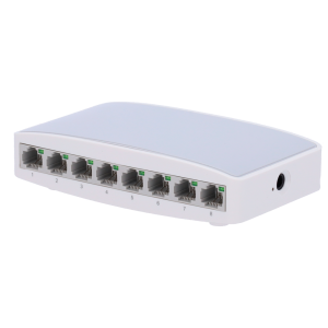 OEM SW08 Switch de sobremesa 8 puertos Fast Ethernet Velocidad 10/100 Mbps Plug & Play