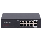 OEM SW8FE2FE-100W Switch PoE 8 puertos PoE + 2 Uplink RJ45 Velocidad 10/100 Mbps PoE IEEE