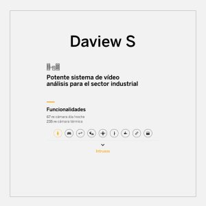 Davantis SWS2022 - Video Análisis Perimetral para Industrias