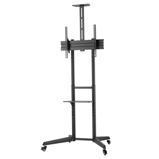 Brateck Lumi T1040T Soporte de ruedas – Peso soportado 50 Kg – VESA 600×400 mm – Altura ajustable manual