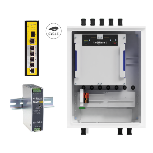 Townet TOW-L180C-KIT Alimentación de ciclo 1728Wh Carga rápida 10,7A/310Wh 5