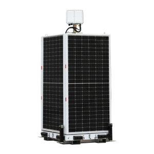 Safire TRAILER-14KWH-460-6M Torre estacionaria CCTV de muy alta capacidad - Capacidad 14Kw/h | x4 placas 460W - Protección
