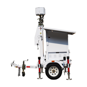 Safire TRAILER-5KWH-440W-7M NO HOMOLOGADO PARA CIRCULAR | NO INCLUYE MONTAJE - Trailer de CCTV tamaño pequeño de alta