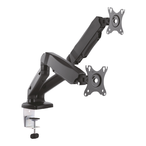 Aisens TVM-1327DESK-FLEX-DUAL Brazo para dos monitores – Instalación en mesa – Peso soportado 6,5 Kg/Brazo