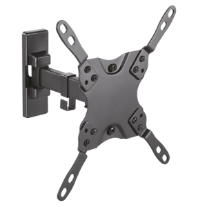 Aisens TVM-2355PT-B Soporte a pared con brazo - Peso soportado 20 Kg - VESA 200x200 mm - Distancia a la pared de