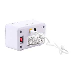 Blanca UPS-MU26W Mini UPS - Entrada DC 12V / 2.5A - Salida DC 12V / 2A - Batería Li-Ion 19.24Wh recargable -