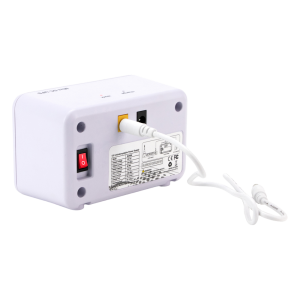 Blanca UPS-MU68W Mini UPS - Entrada DC 12V / 2.5A - Salida DC 12V / 2A - Batería Li-Ion 45Wh recargable -