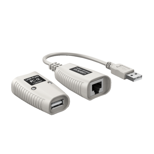 Marca Blanca USB-EXT-1 Extensor de señal USB – Alcance 50 m – Permite conexiones 1:1