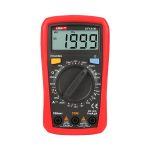 Uni-T UT131B Multímetro digital de mano LCD - Medición de voltaje en DC y AC hasta 250V - Medición de